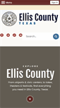 Mobile Screenshot of co.ellis.tx.us