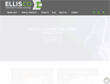 Tablet Screenshot of ellis.co.nz